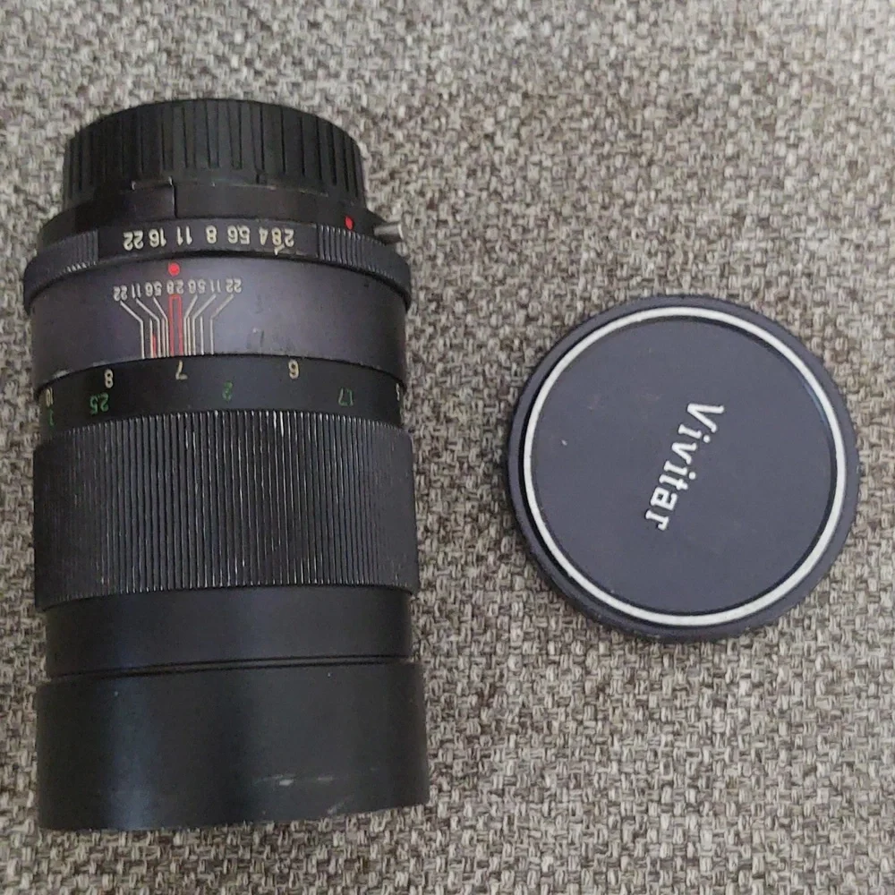 Vivitar camera lens
